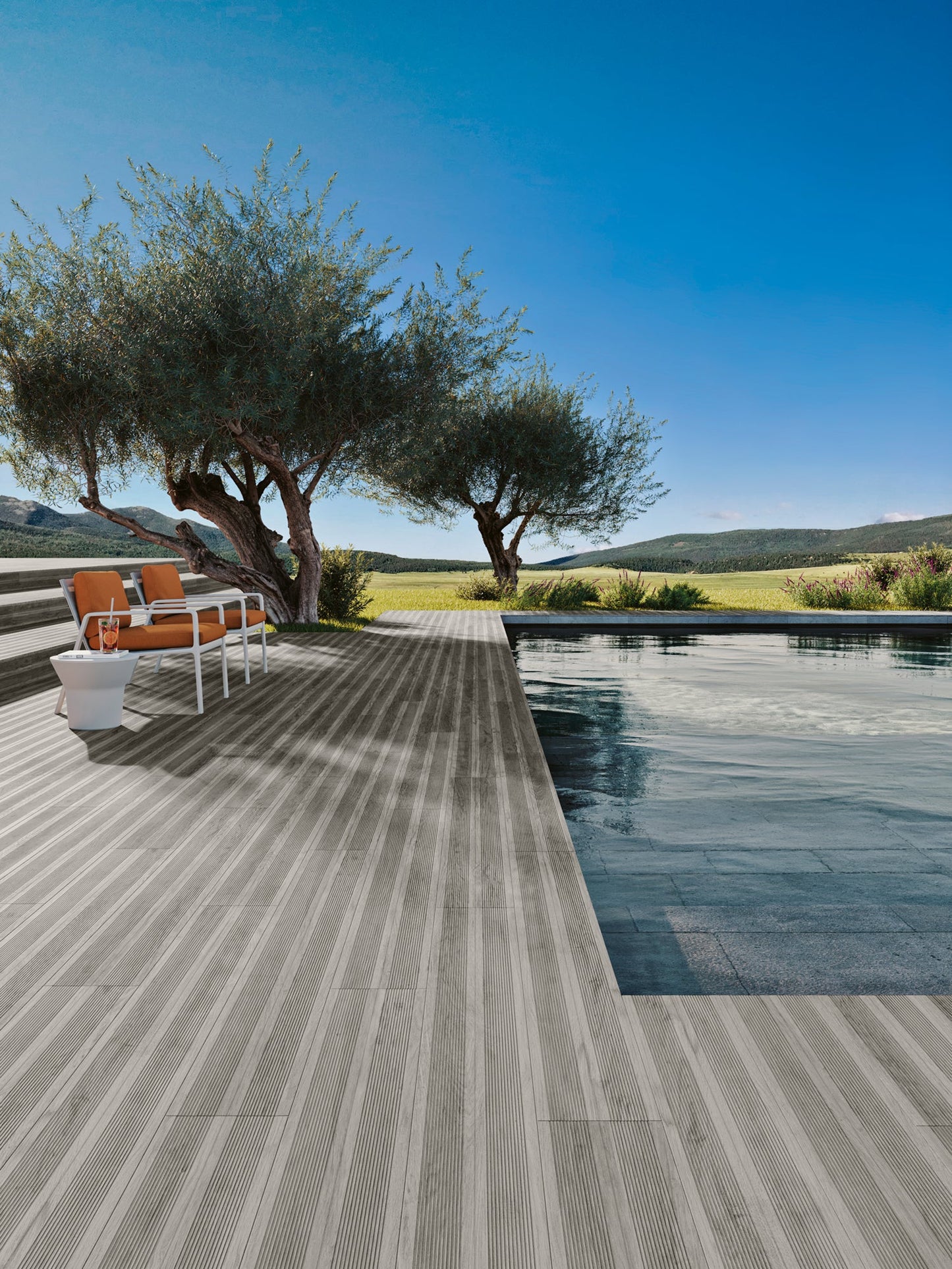 Deck Grafite Poitou Carrelage