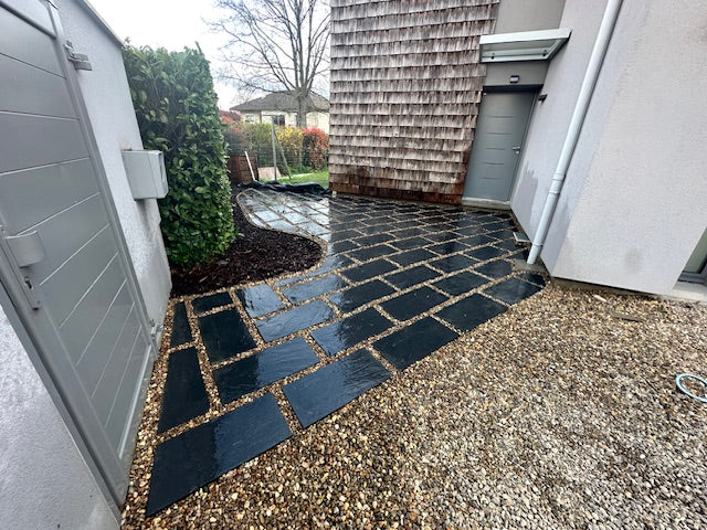 Dalle Ardoise Noir 60/30 - 2E Choix